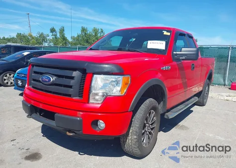 2011 Ford F150 Super Cab из США, поврежденный, VIN 1FTEX1EM9BFA12120